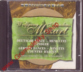 CD Wolfgang Amadeus Mozart, Menuety, 1994