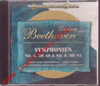 CD Ludwig van Beethoven, symfonie č. 6. op. 68, č. 8, op. 93, 1994