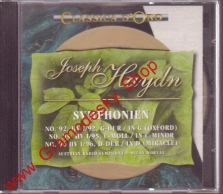 CD Joseph Haydn, symfonie č. 92, 95, 96, 1994