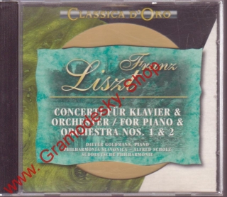 CD Franz List, koncert pro klavír 1 a 2, 1994