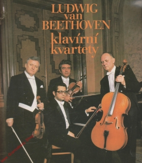 LP 2album Ludwig van Beethoven, klavírní Kvarteto Bohuslava Martinů, 1977