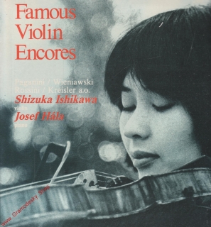 LP Famous Violin Encores, Shizuka Ishikawa, Josef Hála, 1983
