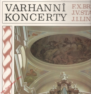 LP Varhanní koncerty, Brixi, Stamic, Linek, 1975 1 10 1416