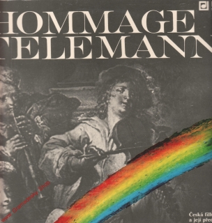 LP 2album Hommage a Telemann, Georg Philipp Telemann, 1981