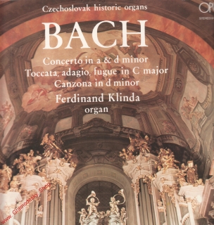 LP Johann Sebastian Bach, Československé historické organy, 1974 9111 0303