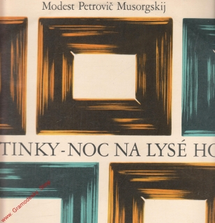 LP Modest Petrovič Musorgskij, Kartinky, Noc na Lysé hoře, 1969, 1 10 0570