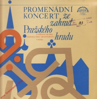 LP Promenádní koncert ze zahrad Pražského hradu, 1978, 1 14 2396 G
