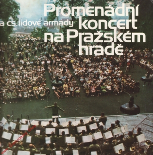 LP Promenádní koncert na Pražském hradě, ústřední hudba čs. lidové armády, 1973