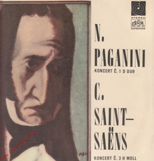 LP Niccolo Paganini, Camille Saint Saens, 1968, 1 10 0219