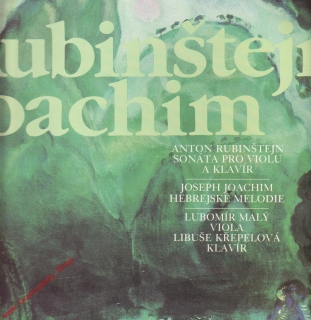 LP Anton Rubinštejn, Sonáta pro violu a klavír, Joseph Joachim, Hebrejské melodi