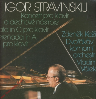LP Igor Stravinskij, koncert pro klavír a dechové nástroje, 1979, 11 10 2419