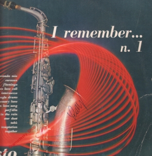 LP Fausto Papetti sax alto e ritmi, I remember n. 1, Italy