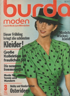 1979/03 časopis Burda Německy, velký formát