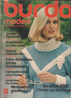 1977/10 časopis Burda Německy, velký formát
