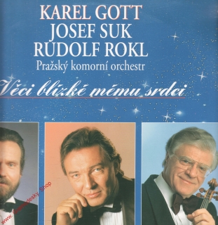 LP Karel Gott Věci blízké mému srdci, 1993, Josef Suk, Rudolf Rokl, GoJa