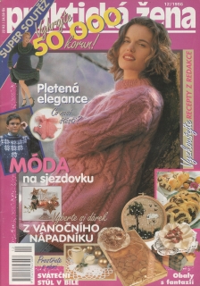 1996/12 časopis Praktická žena, velký formát