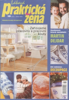 2000/10 časopis Praktická žena, velký formát