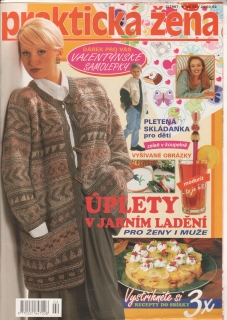 1997/02 časopis Praktická žena, velký formát