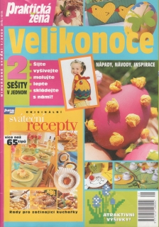 2000/01 časopis Praktická žena, velikonoce, velký formát
