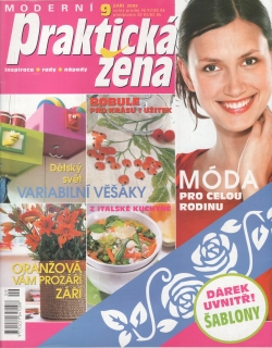 2003/09 časopis moderní Praktická žena, velký formát