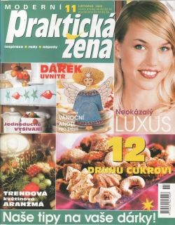 2003/11 časopis moderní Praktická žena, velký formát