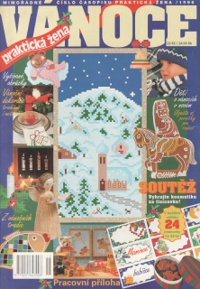 1996 Vánoce, mimořádné číslo, časopis Praktická žena, velký formát