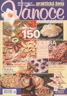 1997/10 Vánoce časopis Praktická žena, velký formát
