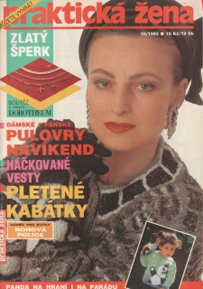 1993/10 časopis Praktická žena, velký formát