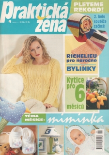 1999/04 časopis moderní Praktická žena, velký formát