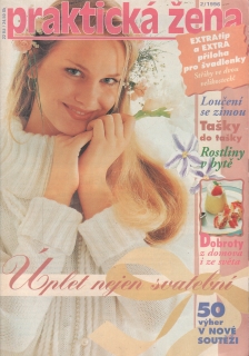 1996/02 časopis moderní Praktická žena, velký formát