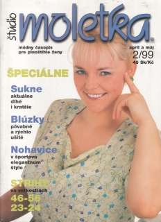 1999/02 časopis Štúdio Moletka, velký formát