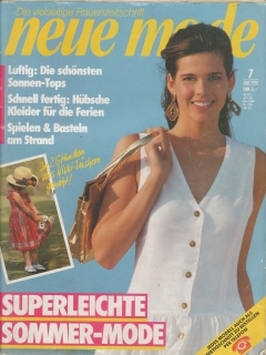 1990/07 časopis Neue Mode, velký formát