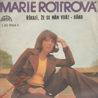 SP Marie Rottrová, Říkají, že se mám vdát, Ráno, 1976, 1 43 1944 H