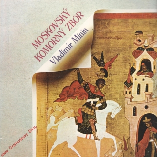 LP Moskovský komorný zbor, Vladimír Minin, 1974, Opus, stereo, 9112 1291