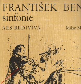 LP 2album František Benda, sinfonie, Ars Rediviva, stereo 1976, 1 10 1641-42 G