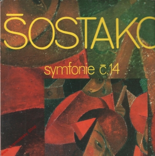LP Šostakovič symfonie č. 14, 1973 stereo 1 12 0213 s přílohou