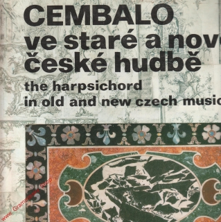 LP 2album Cembalo ve staré a nové české hudbě, 1972, stereo, 11 0333-4