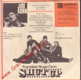 SP Jiří Korn, Shut Up, 1971 Ráj slunce