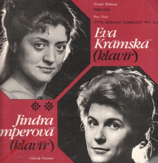 LP Eva Krámská, Jindra Kramperová, klavír, debut, 1976 stereo