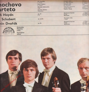 LP Panochovo kvarteto, Haydn, Schubert, Dvořák, stereo, 1985