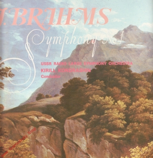 LP Johannes Brahms, Symphony No. 1, Melodia stereo C 10 04871