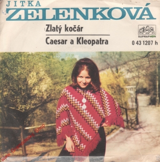 SP Jitka Zelenková, Zlatý kočár, Caesar a Kleopatra, 1971, 0 43 1207 H