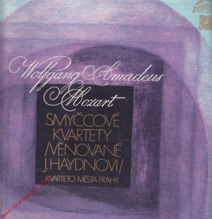 LP 3album Wolfgang Amadeus Mozart, smyčcové kvartety, 1974, stereo 1 11 1471-73