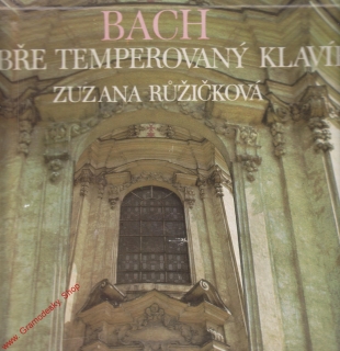 LP 5album Johann Sebastian Bach, Dobře temperovaný klavír, 1976 stereo 1 11 1271