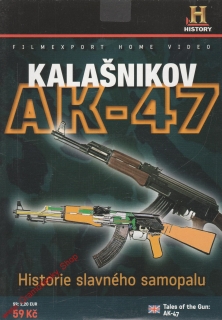 DVD Kalašnikov AK - 47, historie slavného samopalu, 2010
