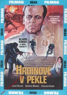 DVD Hrdinové v pekle, Klaus Kinski v roli fašisty, 2008