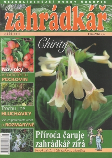 2011/09 Zahrádkář, časopis, velký formát