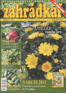 2011/04 Zahrádkář, časopis, velký formát