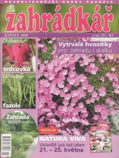 2008/05 Zahrádkář, časopis, velký formát