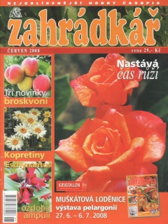 2008/06 Zahrádkář, časopis, velký formát